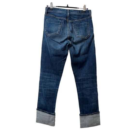Citizens of Humanity Mandy High Waist Retro Slim Jeans Size 24 Blue Rolled Cuffs - Picture 2 of 10